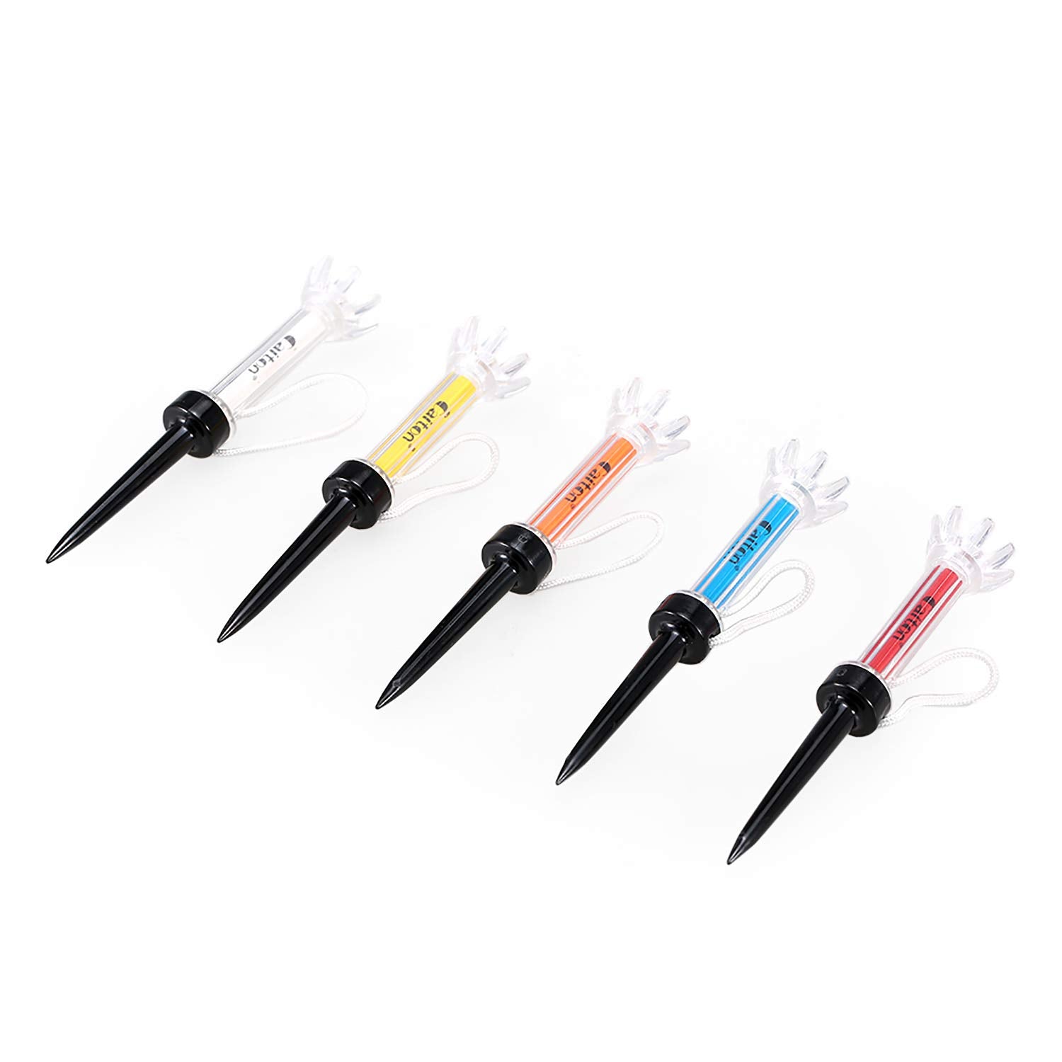 Leyal Magnetic Golf Tees — 5 Pack (3.1in)